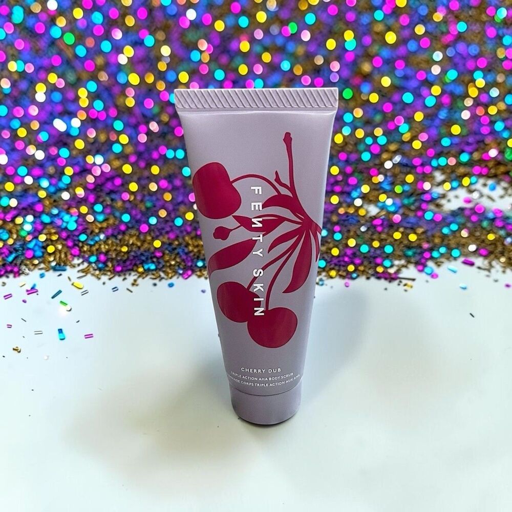Fenty Skin Cherry Dub Superfine Face Scrub Full Size 3.52oz/100g Sealed NWOB